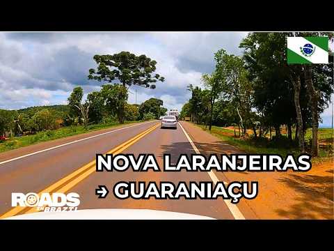 Nova Laranjeiras → Guaraniaçu | POV Dashcam Drive | BR-277 no Paraná