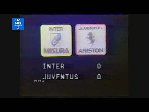 1982-83 (13^ - 19-12-1982) INTER-Juventus 0-0 Servizio D.S.Rai