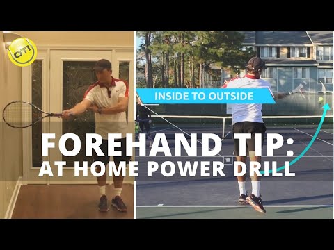 More Forehand Power With This At Home Drill