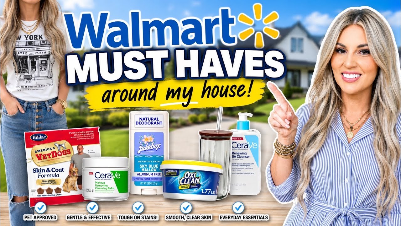My Everyday WALMART MUST HAVES | Why I'm Obsessed With These Walmart Finds | Walmart Hidden Gems
