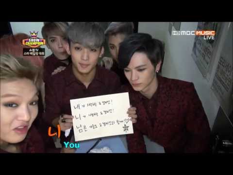 [ENG] 130925 BTOB [Thriller] Show Champ BackStage