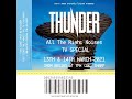 Thunder All The Right Noises live tv special