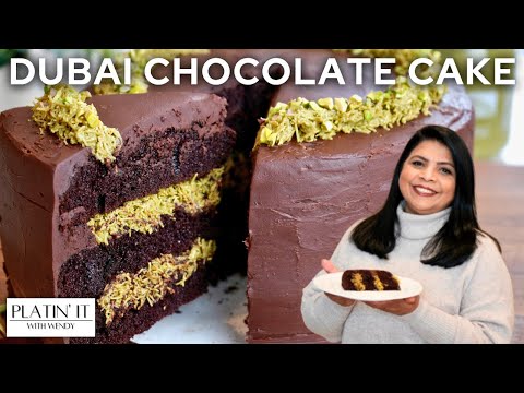 The VIRAL Dubai Chocolate Cake