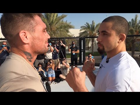 Fight Island 3: Whittaker vs Till Beach Faceoff