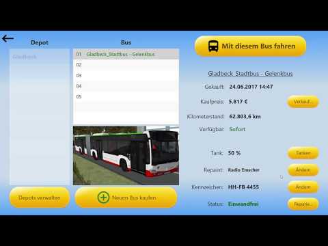 OMSI 2 NEU DLC Busbetrieb-Simulator Gladbeck Linie:253 Teil 1/3