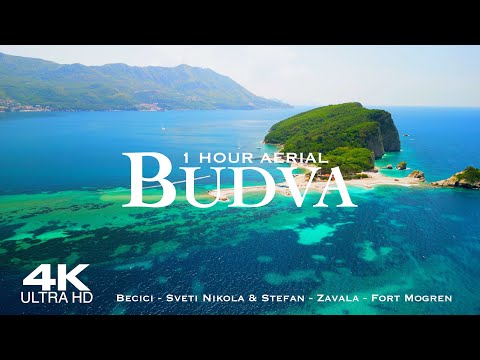 BUDVA 2025 🇲🇪 4K Drone Aerial Relaxation Film | Будва Montenegro Crna Gora Црна Гора