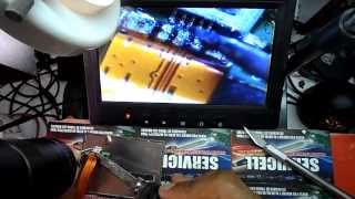 preview picture of video 'reparacion tablet hp 7 pulgadas no carga , cambio de pin de carga'