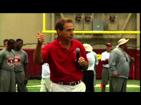 Nick Saban's 2014 Football Camp - "CNS"