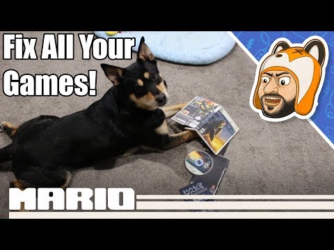 How to Repair Games Using the JFJ Easy Pro - CD, DVD, Blu-Ray Disc Scratch Removal