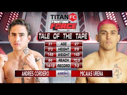 Fighting Force 10: Micaias Ureña 'The Pink Ranger' vs Andres Cordero 'Perro Loco'