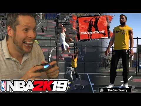 NBA 2K19 SLAMBALL MODE w/ CASHNASTY