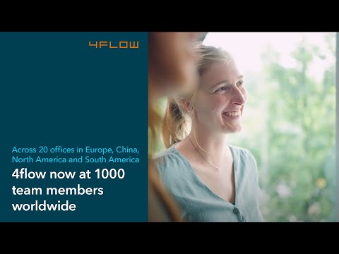 4flow now at 1000 team members worldwide