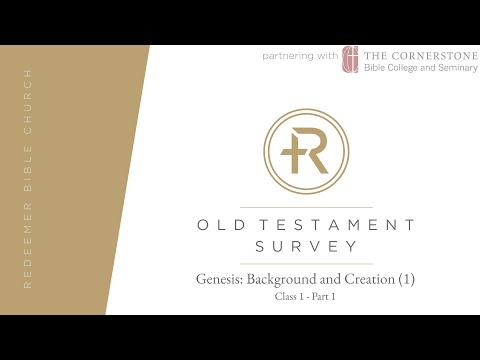 Old Testament Survey 1A