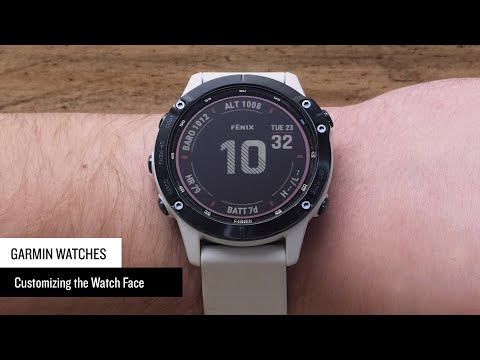 Support: Garmin Watch Face Customization