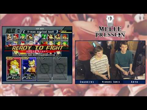 Melee Pression #7 - Swankiwi (Peach) vs. Arte (Peach) - Winners Semis