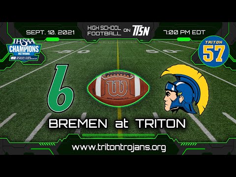 Bremen at Triton - Varsity Football 🏈 9/10/2021