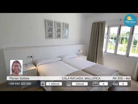 Villa Lena in Cala Ratjada Sa Petruscada bei Miet Finca Mallorca buchen