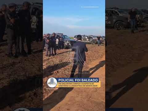 🚨 PM encontra corpos e suspeita de cemitério clandestino em Monte Mor