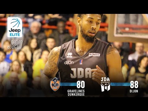 Jeep® ÉLITE : Gravelines-Dunkerque vs Dijon (J20)