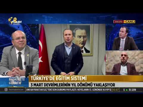 Genel Başkanımız Kadem ÖZBAY, Flash Haber Tv`de yayınlanan Başkentte Gündem programında Fatih ERTÜRK`ün canı yayın konuğu oldu. 27/02/2024 | EĞİTİM İŞ