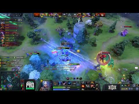 [FNATIC vs SMG] 200IQ Rubick telekinesis Pango