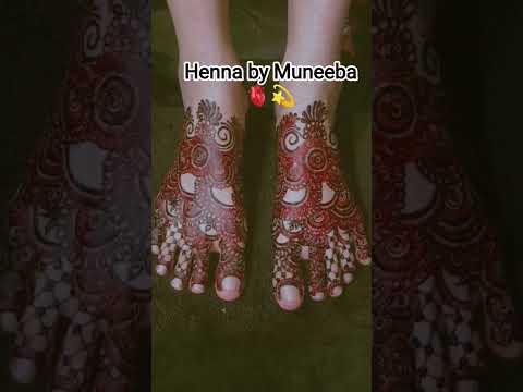 Henna by Muneeba 🫀💫#mehndi #hennatattoodesign #henna #supportme #10millionview #1000subscriber