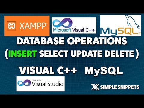 Insert Database Operation in Visual C and MySQL Database
