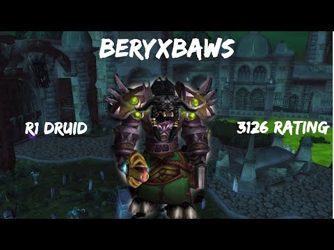 Beryxbaws - Rank 1 Druid |   TBC Classic - Arena PVP