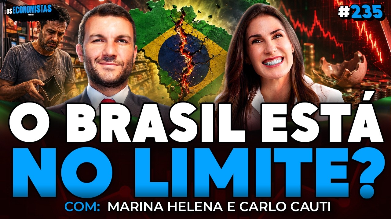 A BOMBA-RELÓGIO FISCAL DO BRASIL | A DÍVIDA CHEGA A 82% (Com Marina Helena) | Os Economistas 235