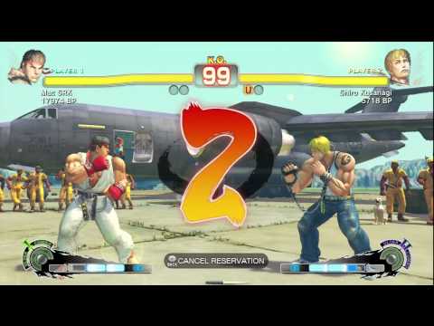 SSF4: Mac SRK (Ryu) VS Legendary Wolf (Cody)
