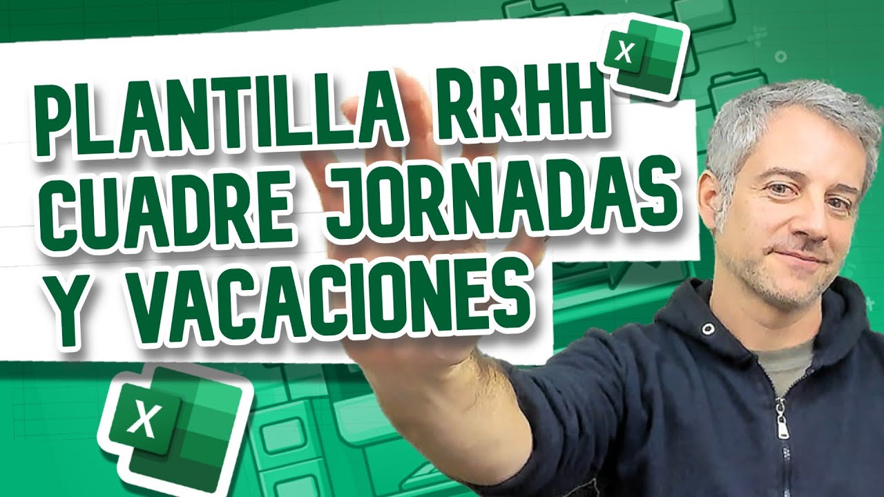 Plantilla Excel para Gestionar Tiempos y Vacaciones