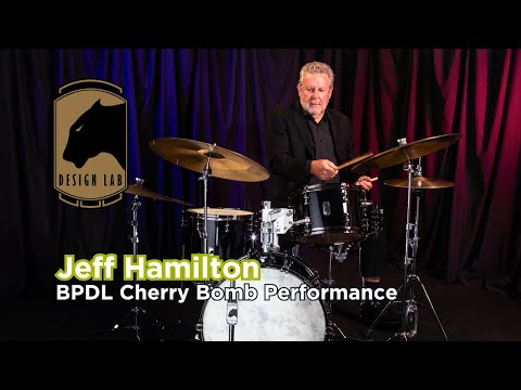 Mapex - 6x14" Black Panther Design Lab Jeff Hamilton "Cherry Bomb" Snare Drum, Piano Black image 19