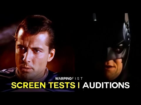 Every Batman Audition & Screentest