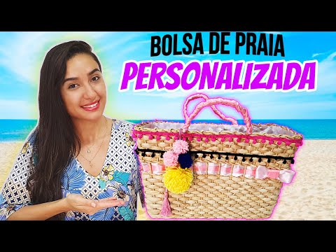 DIY: Bolsa de praia personalizada
