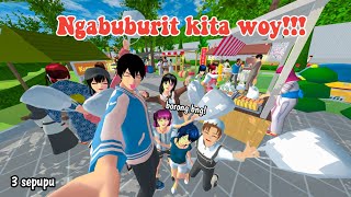 Download lagu NGABUBURIT KITA WOY!! || 3 SEPUPU || DRAMA SAKURA SCHOOL SIMULATOR || mp3