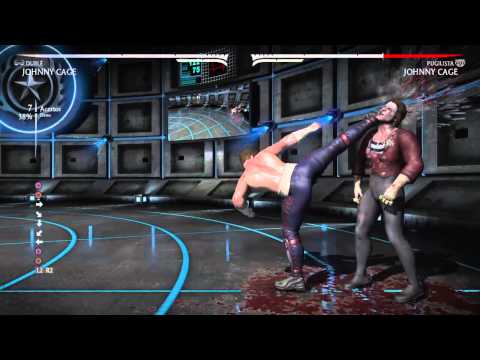 Johnny Cage MKX Kombo 66% damage