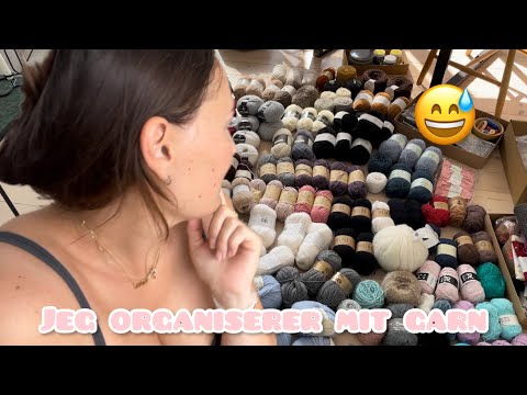 Jeg organiserer mit garnlager - August 22