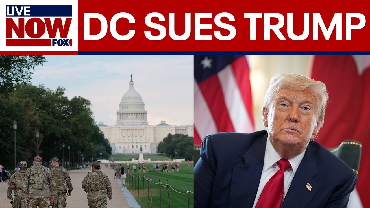 DC sues Trump admin to block federal takeover  | LiveNOW from FOX