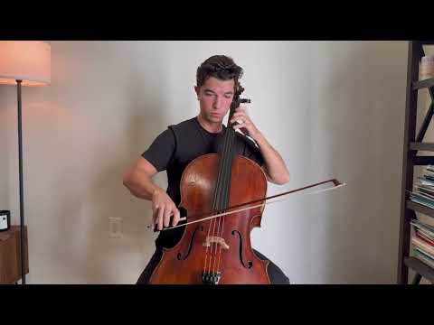 Popper - Etude No. 1 from High School of Cello Playing, Op. 73