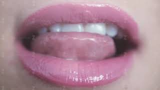 Closeup sexy lips In HD