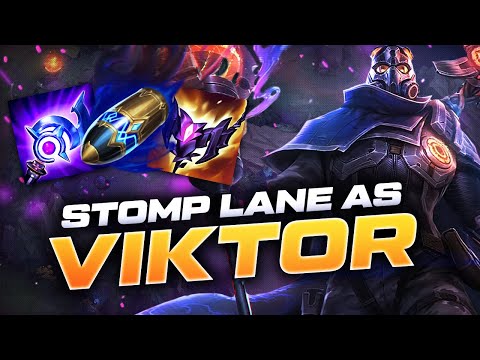 How To STOMP Lane & Carry As Viktor | Diamond 2 Ranked Game | League of Legends