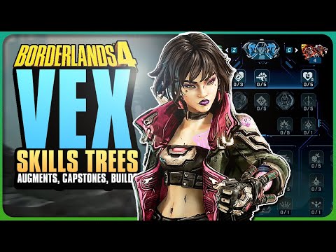 Full VEX Skill Tree Breakdown Passives, Traits, Augments, & Capstones - Borderlands 4