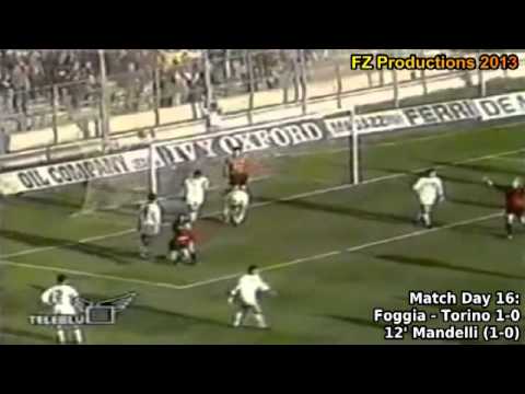Serie A 1993-1994, day 16 Foggia - Torino 1-0 (Man...