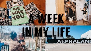 spend a week with me !! birthday military care package, zoo trip + more 🤍