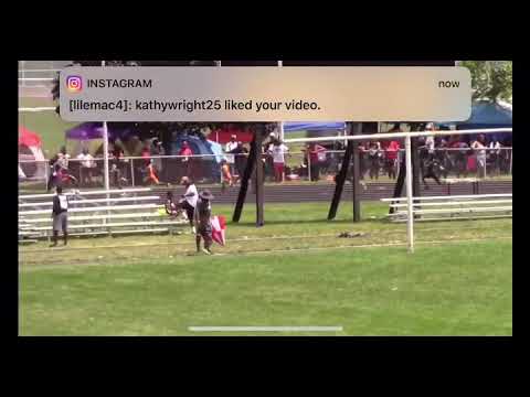 8 year old E-Mac Drops 27.71 in 200 meter Dash