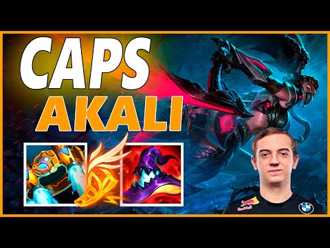 ⚡CAPS AKALI MID GAMEPLAY⚡SEASON 12 LEAGUE OF LEGENDS