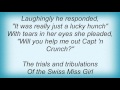 18234 Phish - Trials And Tribulations Lyrics