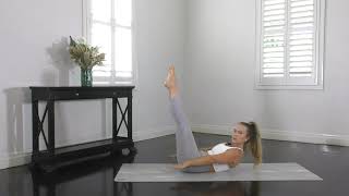 Pilates Mat Workout // Abs and Glutes