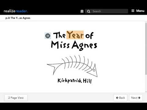Chapter 12  The Year of Miss Agnes
