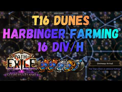 16 Divines per Hour – T16 Dunes Harbinger Farming Strategy (PoE 3.27)